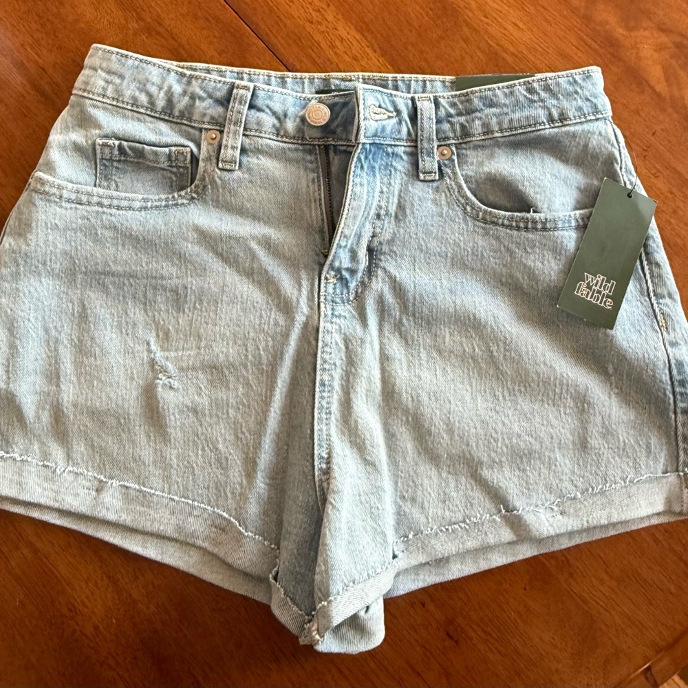 Wild Fable Light Blue Jean Shorts